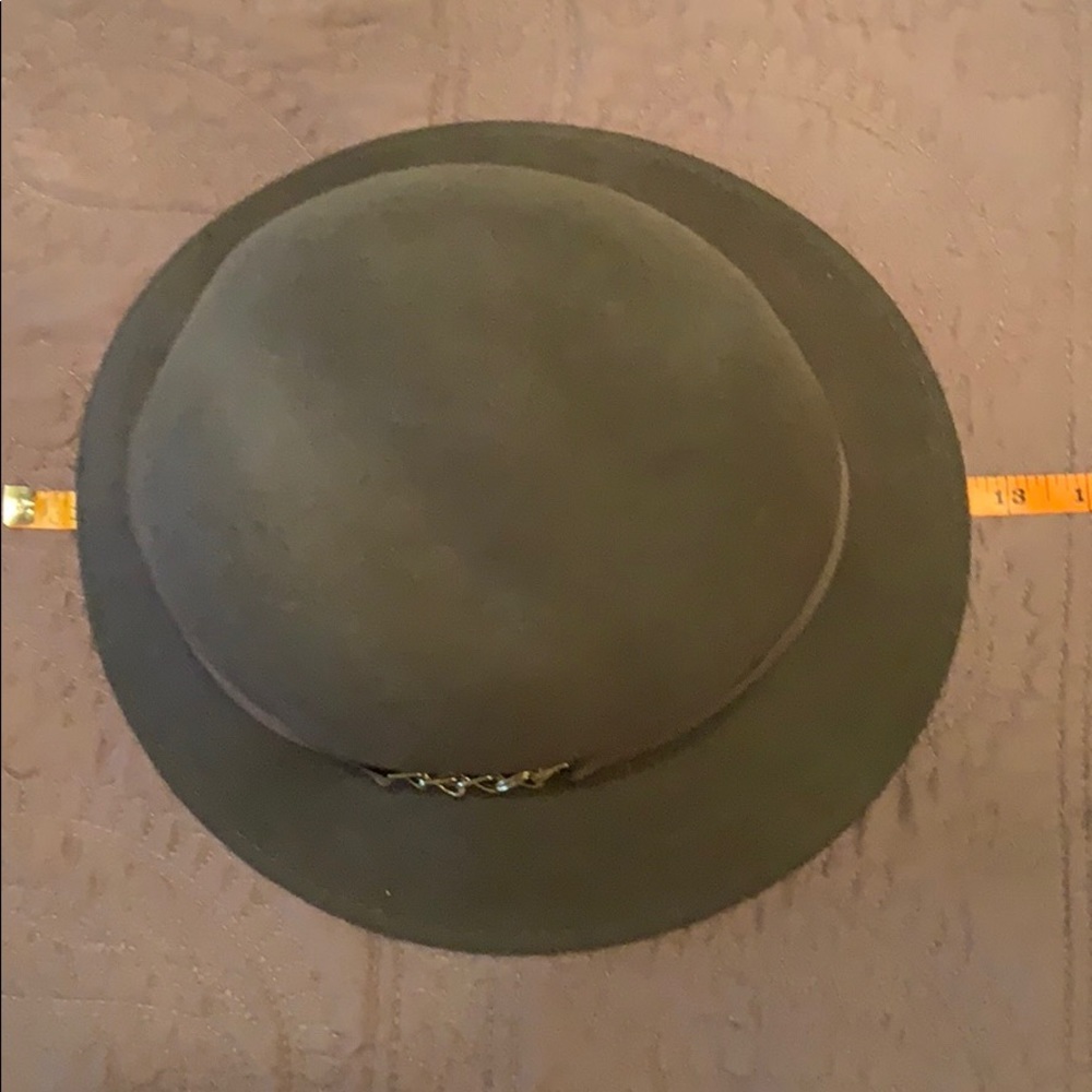 Vintage Style Wool Hat in Brown - Picture 4 of 10